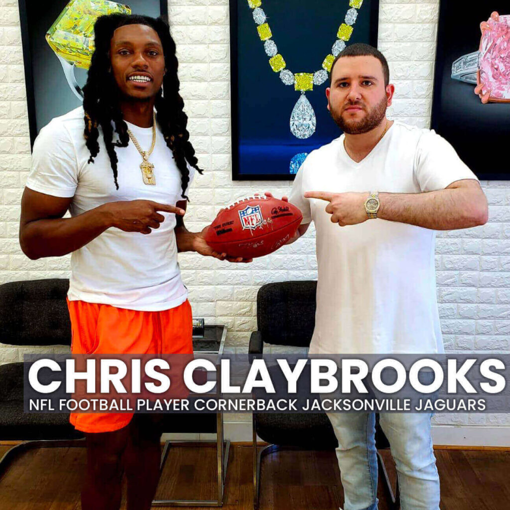 Chris Claybrooks is an American football cornerback for the Jacksonville Jaguars of the National Football League. He played college football at Memphis.