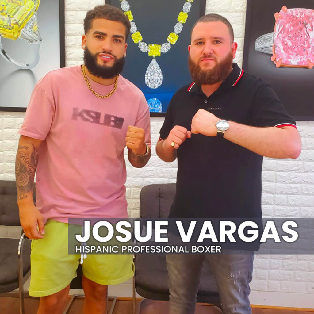 JOSUE VARGAS HISPANIC PROFESSIONAL BOXER