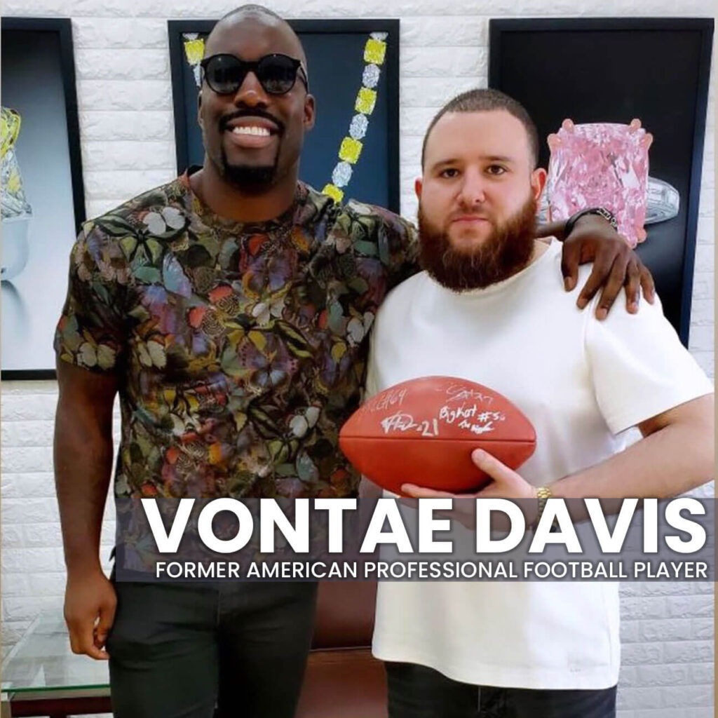 Vontae Ottis Davis (born May 27, 1988) is an American former professional football player who was a cornerback for the Miami Dolphins, Indianapolis Colts, and Buffalo Bills of the National Football League (NFL). He played college football for the Illinois Fighting Illini, and was selected by the Dolphins in the first round of the 2009 NFL Draft. He made two Pro Bowls in his career. Davis retired from the NFL in the middle of the Bills' second game of the 2018 season, removing himself from the game at halftime.