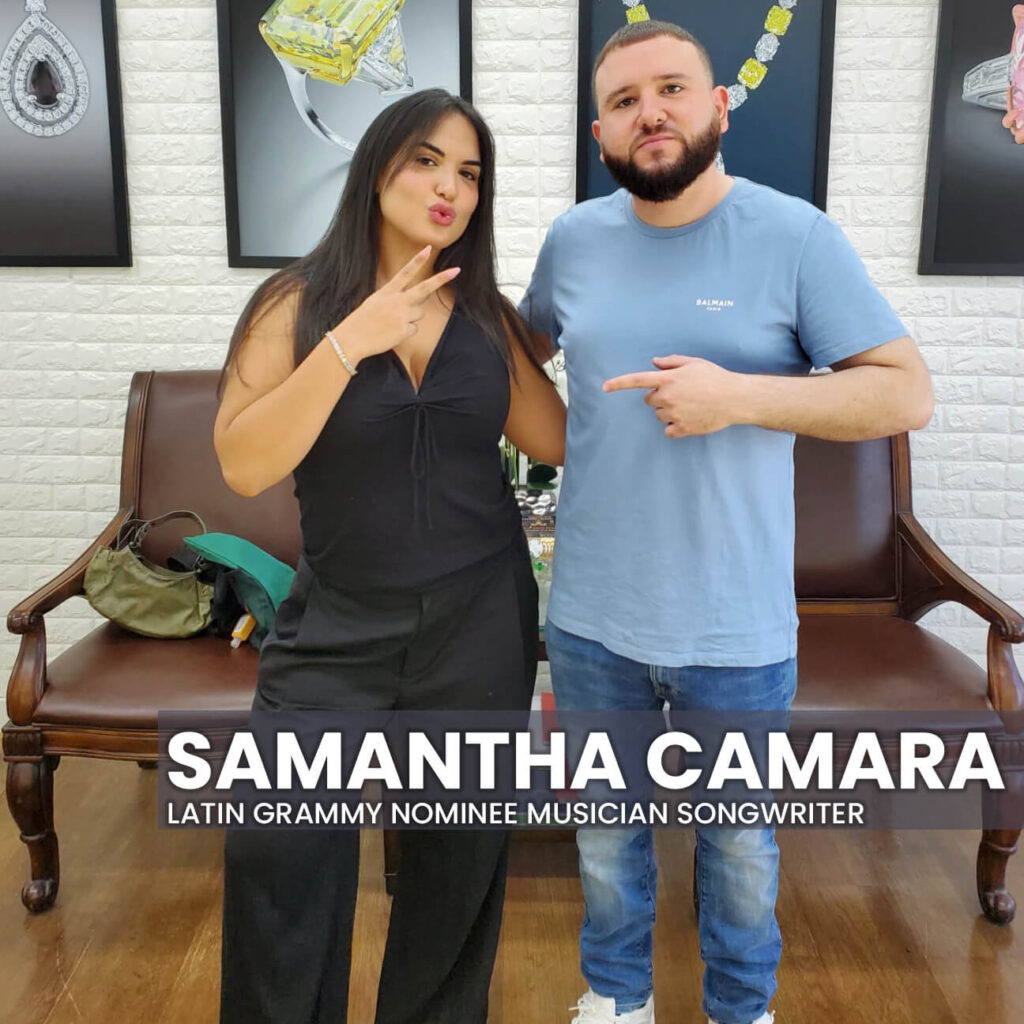 Samantha Camara is an Latin Grammy nominated musician singer and songwriter.